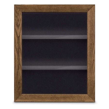 United Visual Products Outdoor Enclosed Combo Board, 42"x32", Gold Frame/Green & Forbo UVCB4232ODG-GREEN-FORBO